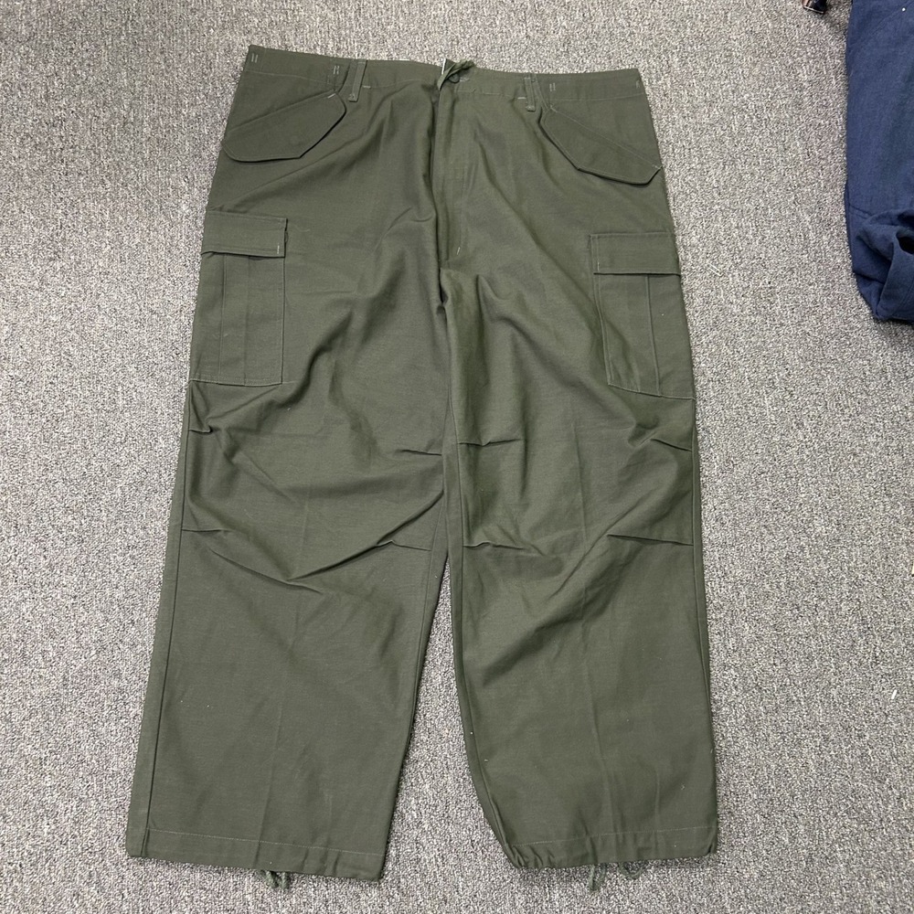Tru-Spec M-65 Field Trousers Mens XL-Reg Green Cargo Military Pants C3